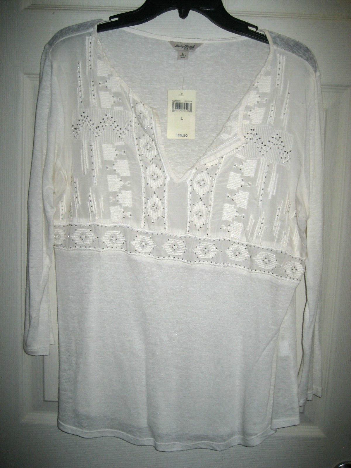売れ筋商品|||ラッキーブランド カットソー トップス レディース Linen V-Neck Dolman Bright White LINEN V-NECK DOLMAN TOP | Lucky Brand