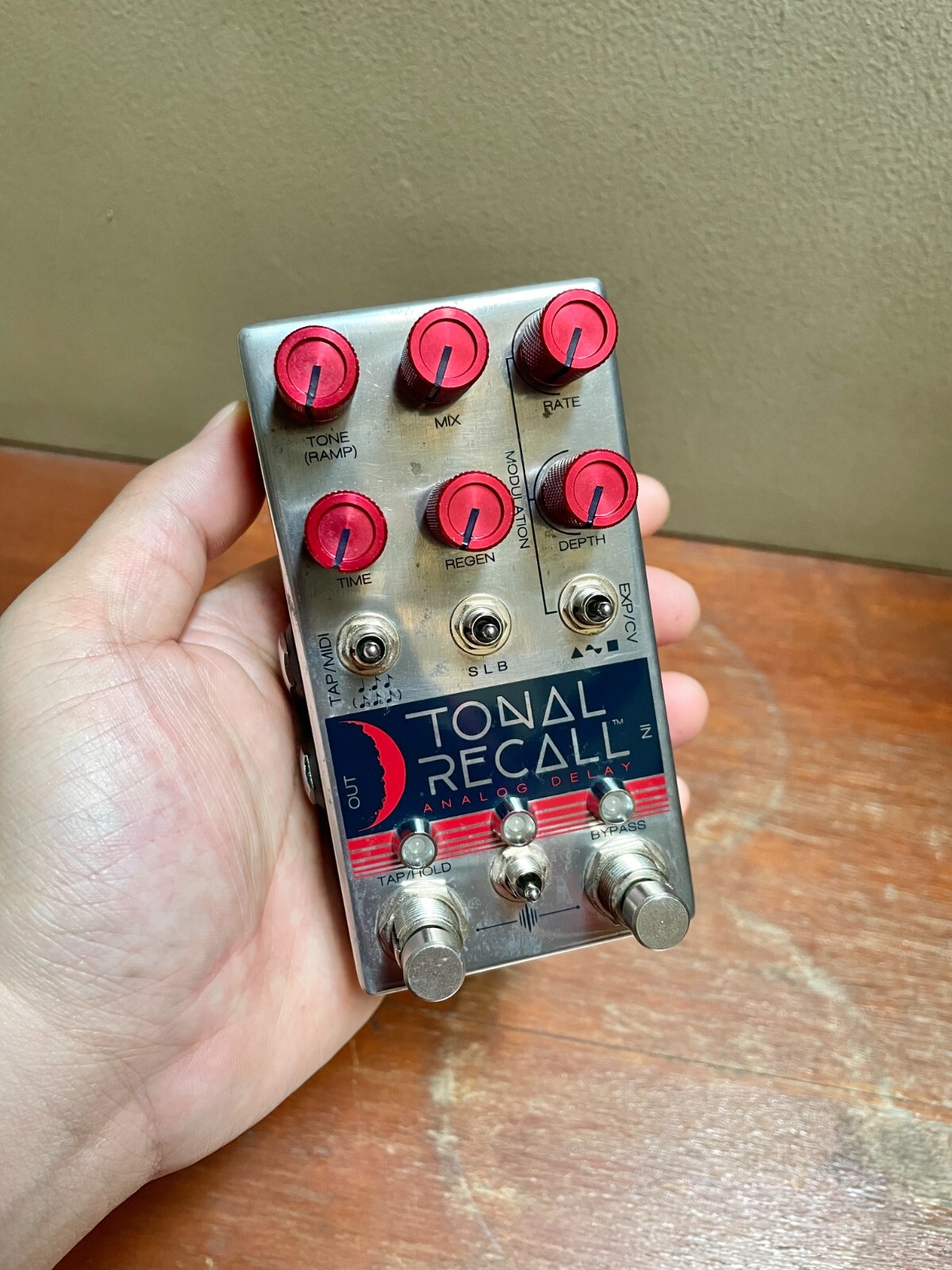 Chase Bliss Audio Tonal Recall V2 Red Knob Mod Analog Delay Chase Bliss Audio Tonal Recall V2 Red Knob Mod Analog Delay