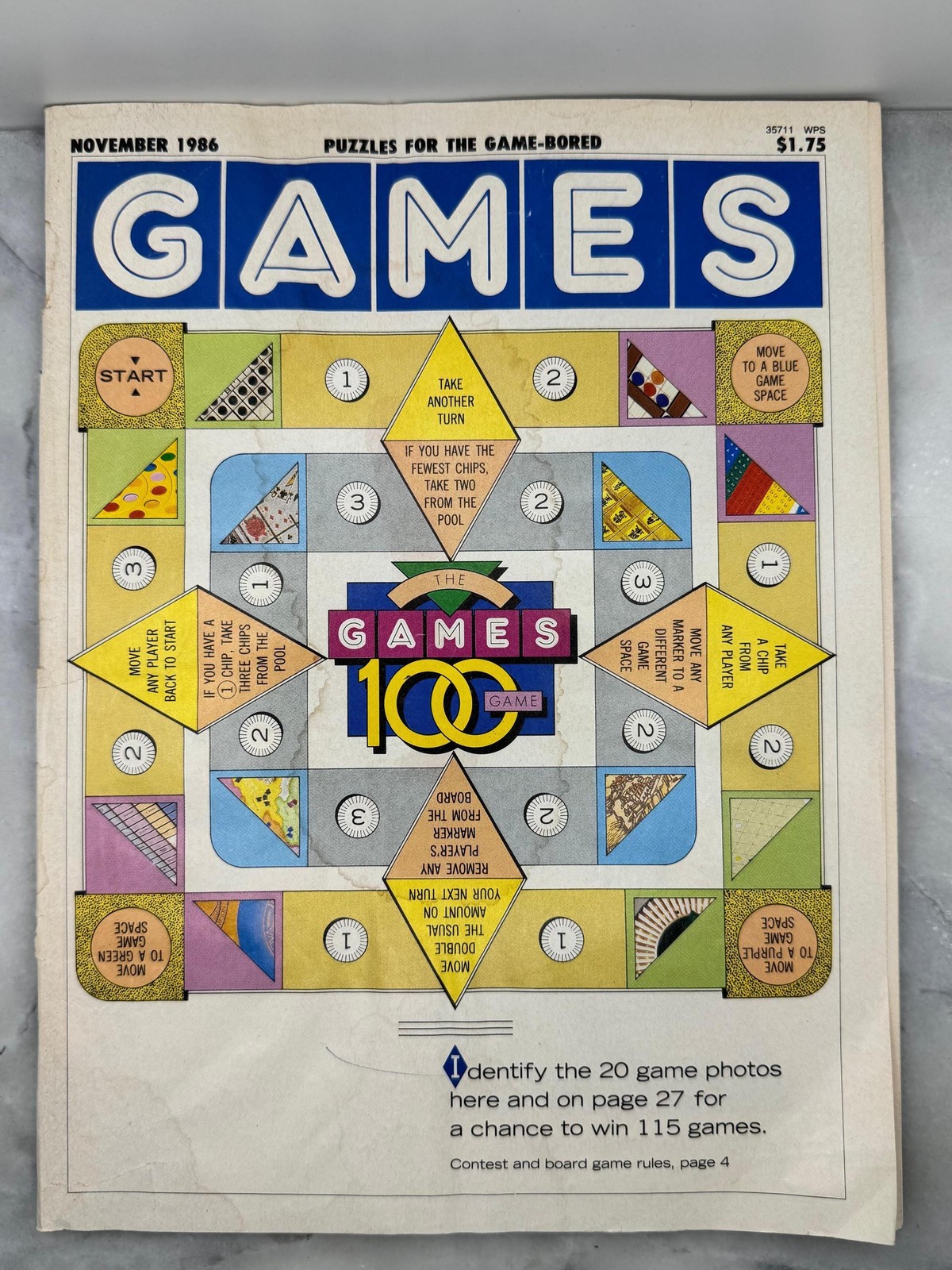 1986 Games Magazine - November Issue - Vol. 10 No. 11 Issue 81