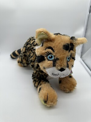 2018 Little Brownie Plush Leopard 15'' Girl Scouts Stuffed Animal Go For Bold Paw
