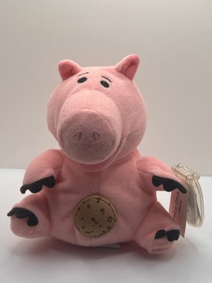 NWT Disney Star Beans - Toy Story 2 - Hamm (Pig) Plush 6 