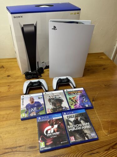 Sony PS5 Disc Version Game Bundle 825GB