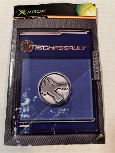 Mechassault Mech Assault XBOX Instruction Manual Only | eBay