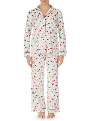 ИНТИМНЫЕ ПРИНАДЛЕЖНОСТИ CHARTER CLUB INTIMATES Пижамы цвета слоновой кости Sleep Pants L