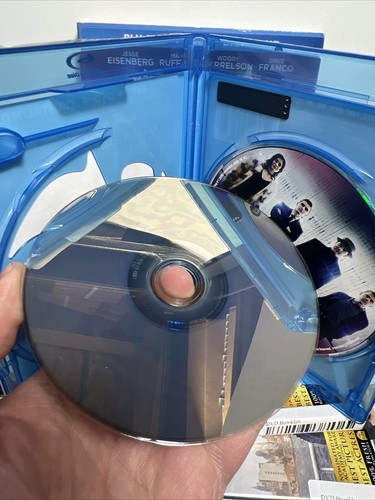 Now You See Me 2 (Blu-ray/DVD, 2016) - Holographic Slipcover - Open Item