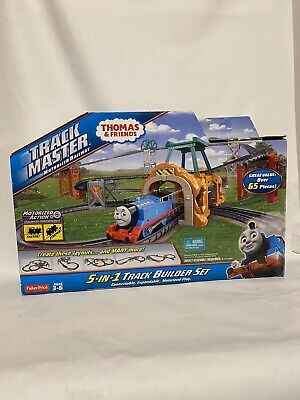 Thomas & Friends 5-In-1 TrackMaster Motorized Railway Track Builder Set Complete