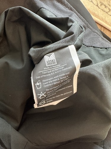 Dale of Norway Wool Full Zip Winter Jacket Men's Size Large