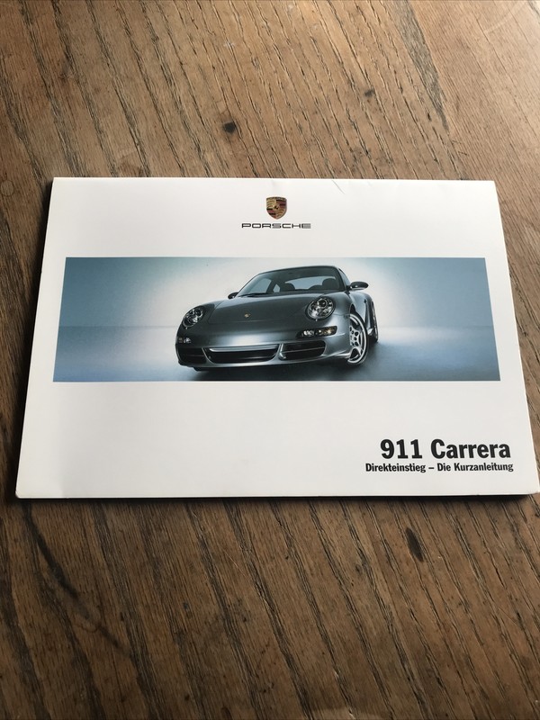 Direkteinstieg - Die Kurzanleitung - Porsche 911 Carrera - Wkd99711005