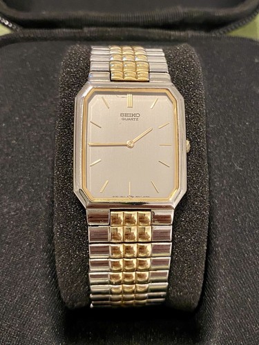 もさもさもさ30 Seiko Lady's Presage Two-Tone Mother of Pearl Automatic Watch