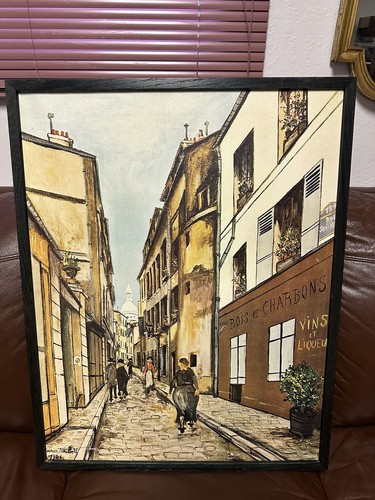 MAURICE UTRILLO、SCENE DE RUE、海外版超希少レゾネより MAURICE UTRILLO、SCENE DE RUE、海外版超希少レゾネより