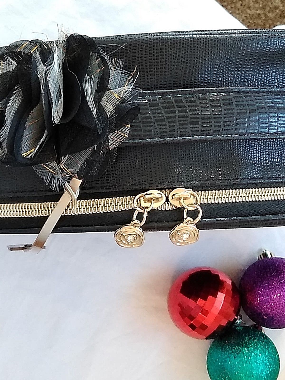 Lancome Round Cosmetic/ Make-up Travel Bag