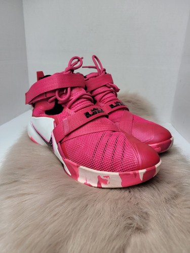 lebron 12 soldier pink
