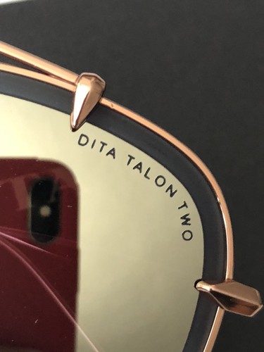 Dita Sunglasses Talon Two 23009-B-RGD-54 100% Authentic