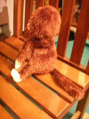 Ganz plush MONKEY LIL KINZ  boy girl 8 inch toy animal