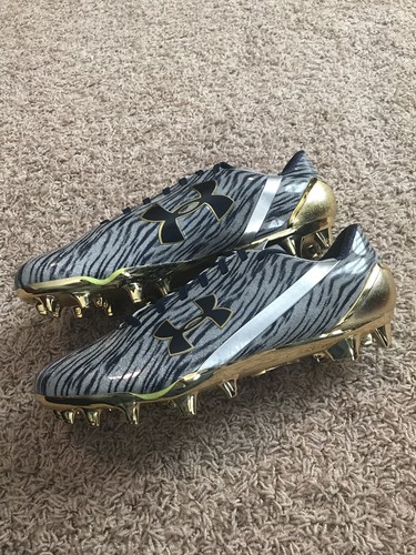 Notre Dame Irish Football Under Armour Team Issued 2016 Cleats New Size 11 ND