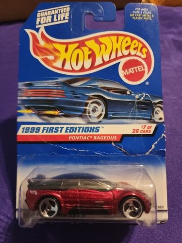1999 First Editions 7/26 #675 Pontiac Rageous **new W/ Damaged Box**