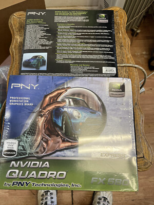 5BB  PNY Quadro FX 580 VCQFX580-PCIE-PB 512MB 128-bit GDDR3 PCI Express 2.0 x16