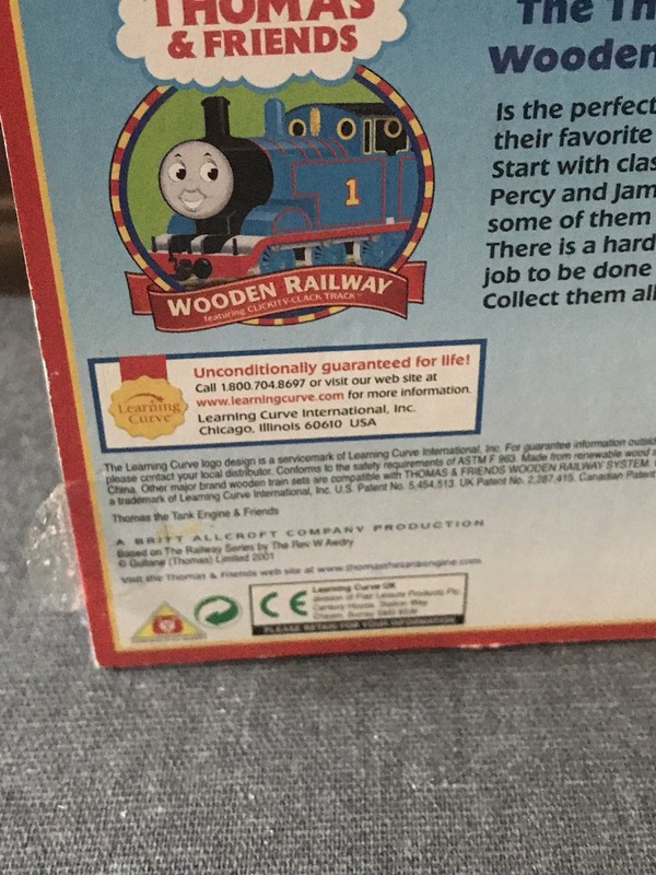 thomas wooden railway 2001