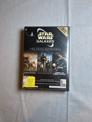 Star Wars Galaxies: The Total Experience (5 Disc CD-ROM, 2005) Sealed