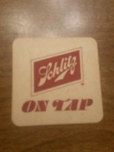 Schlitz Beer Coaster