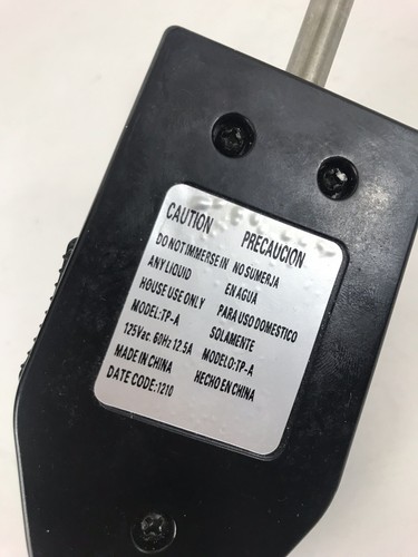 West Bend Electric Skillet Heat Control Power Cord and Probe TP-A Wall Plug