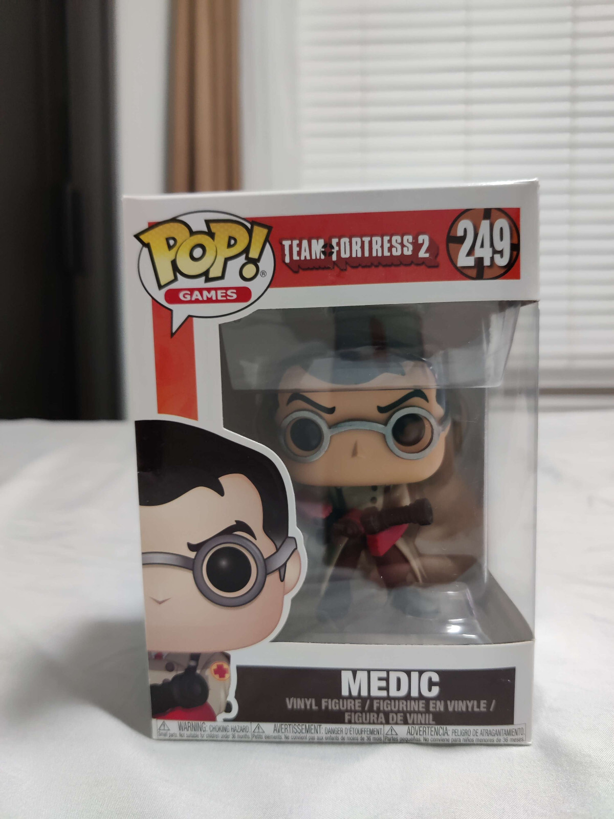ヘビー　メディック  フィギュア　funko pop Funko Pop! Vinyl: Team Fortress - Medic #249 for sale online