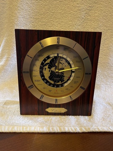 シチズン CITIZEN WORLD CLOCK 世界時計 壁掛け ヴィンテージ