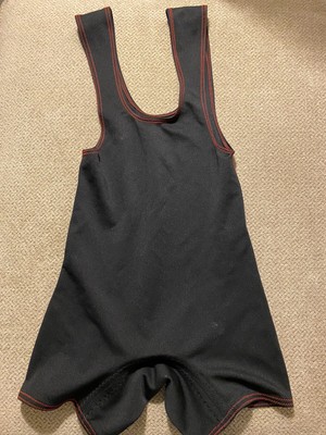 vintage low cut wrestling singlet