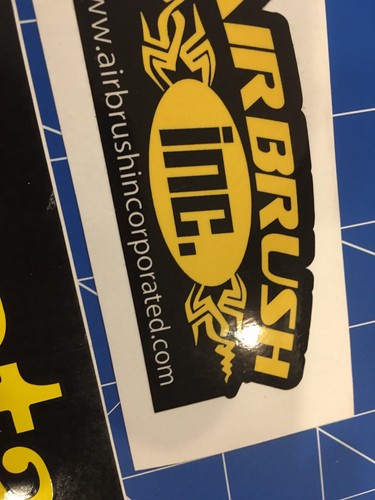 Lot Anest Iwata Airbrush Tools Etc. GLOSSY Decal Sticker S208 ?? Paint Art