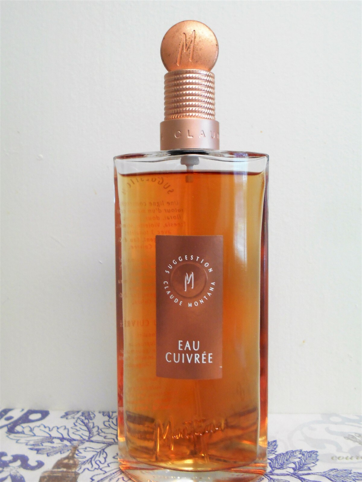 香水 Montana Montana Eau Cuivree 3.4 fl oz Eau de Toilette Tester. Rare