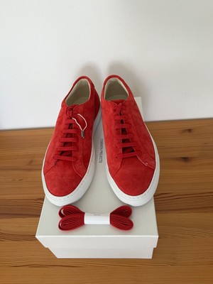 COMMON PROJECTS Achilles low 40 Velour red (NP:429,- ) *NEU*