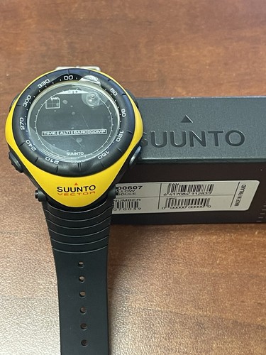 Suunto Vector Yellow With Box Made In Finland | eBay Suunto Vector Yellow With Box Made In Finland | eBay