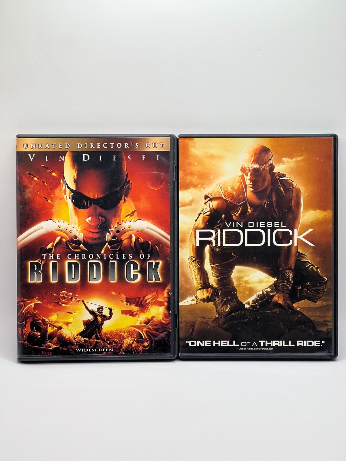Vin Diesel - The Chronicles of Riddick, Riddick - 2 DVD Lot