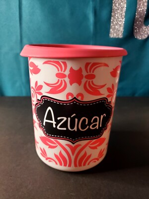 Tupperware One Touch Azucar sugar 1.25L / 5 Cup Canister New Sale NEW !