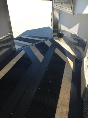 E-Z Off Snowmobile Trailer Ski Guides - 12 Foot Length x 8-1/4 Inch Width - Pair