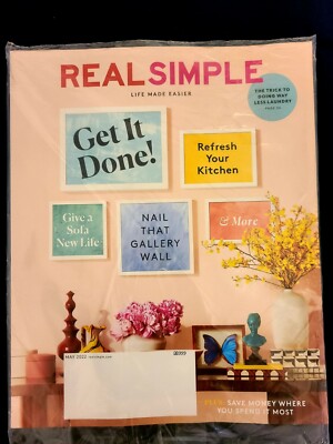 Real Simple Magazine - May 2022 Issue - Get It Done!