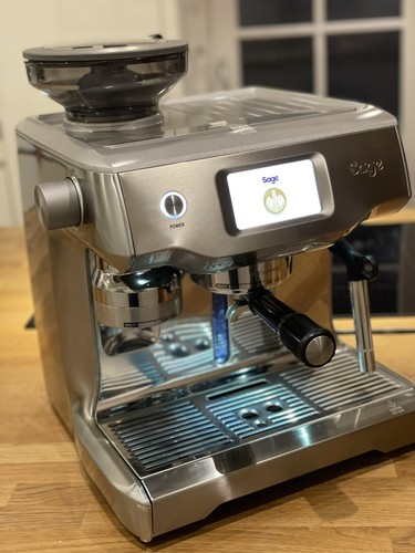 ❤️ Sage Oracle Touch Edelstahl Silber wie NEU SES990 ❤️
