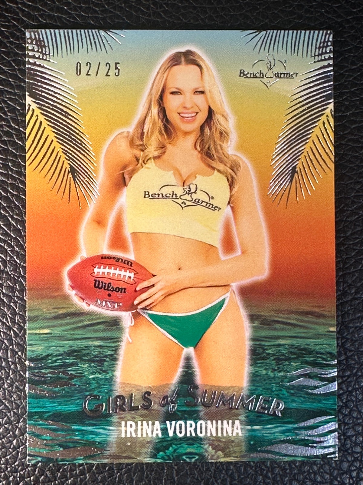 2020 Bench Warmer Girls Of Summer Silver Foil Irina Voronina 2/25