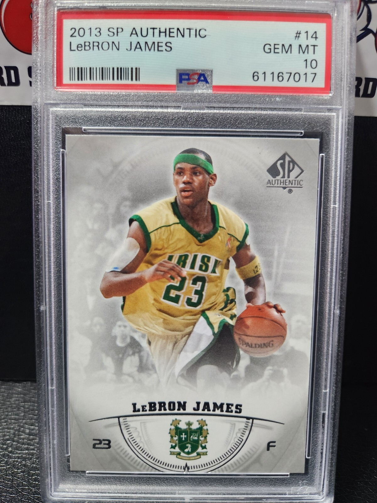 その他 UD Sp authentic lebron james SGC 10 2013 SP Authentic LEBRON JAMES #14 PSA 10 Gem Mint | eBay