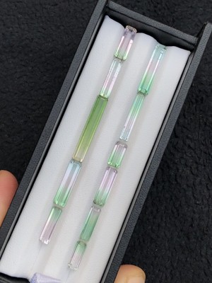 20.75ct Natural Bicolor Tourmaline Lot Nice Colors and Luter from Afghanistan