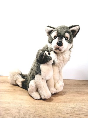 wolf cub soft toy