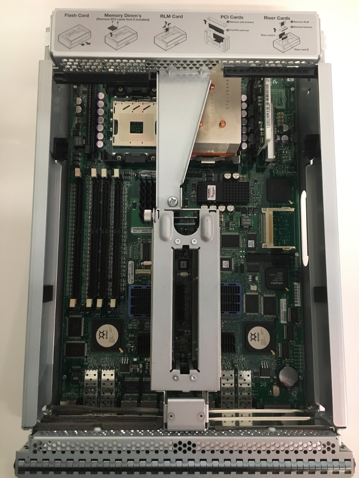 NetApp Server LOT of misc components - power supplies, NVRAM5, Boot Card, etc.