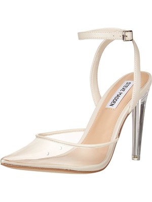

STEVE MADDEN Женские прозрачные туфли-лодочки Alessi с острым носком на шпильке, размер 9 м, Ясный, ALES05S1