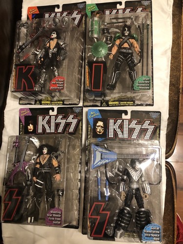 その他 KISS McFARLANE TOYS ULTRA ACTION FIGURES KISS McFarlane Toys 1997 KISS Ultra Action Figure Set of 4