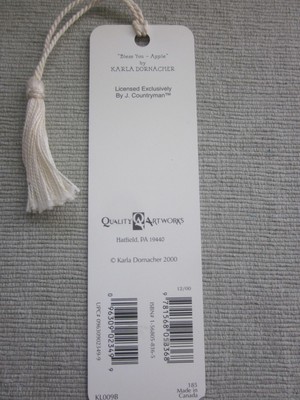 COLLECTIBLE BOOK MARK 