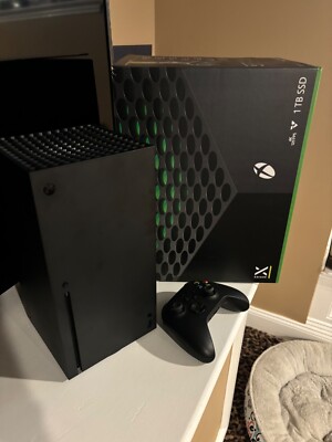 xbox series X 1 TB SSD (black), used once 