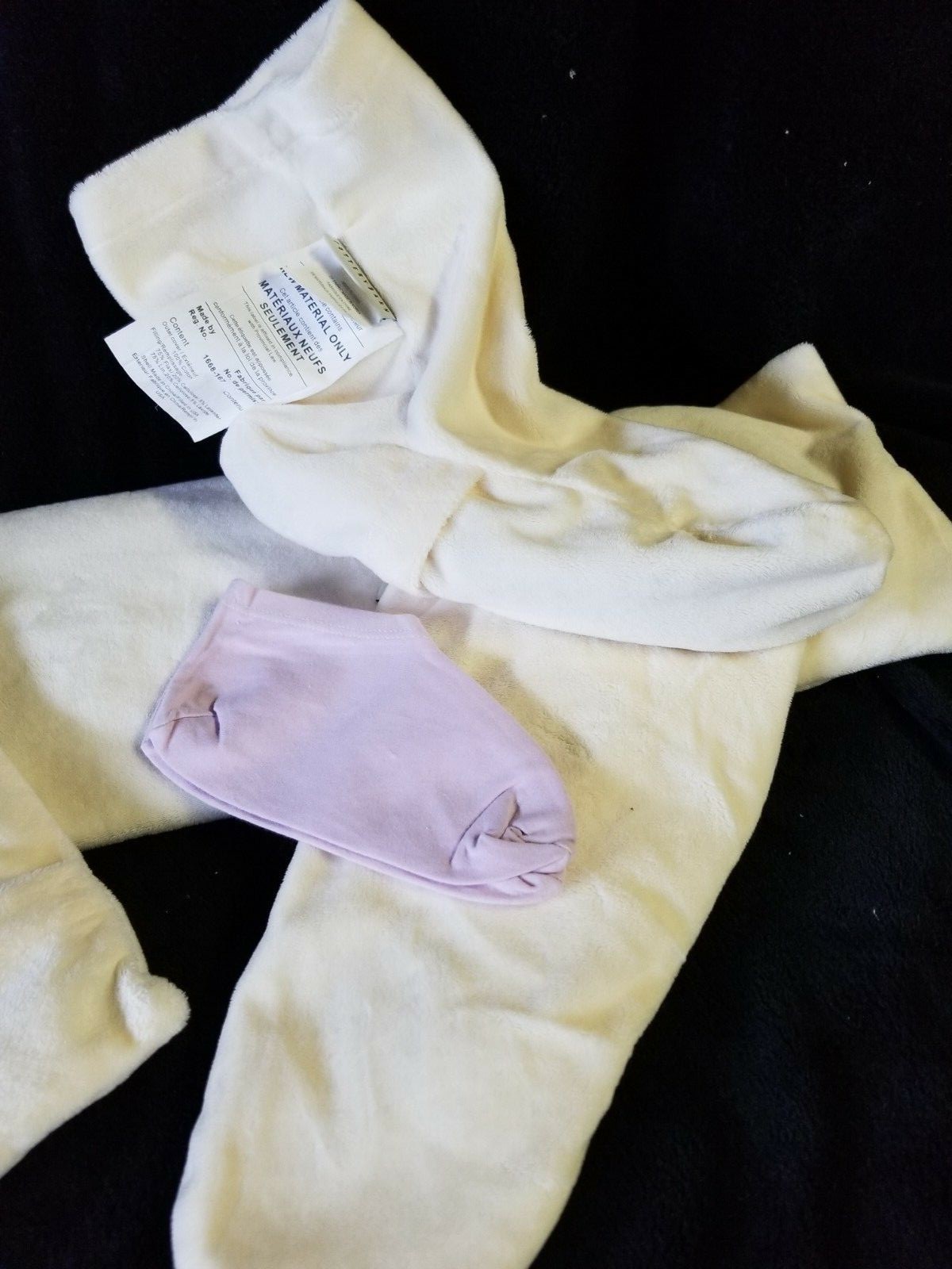 Pottery Barn Aromatherapy Spa Mittens, Booties, Neck Roll & Eye Patch w/Inserts