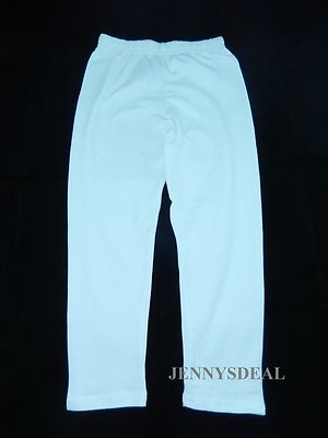 NEW GIRLS COTTON SPANDEX FULL LENGTH LEGGING SLIM PANTS 2-14 --Buy 2 Get 2 FREE!