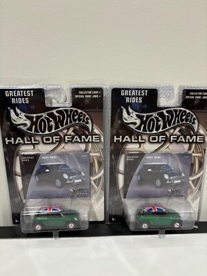Hot Wheels Hall of Fame  Greatest Rides Mini Cooper  (Lot of 2)