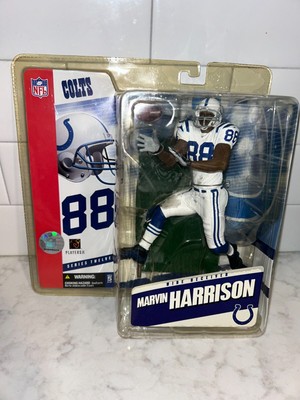 McFarlane CHASE NFL #88 MARVIN HARRISON Indianapolis Colts Cracked Package 